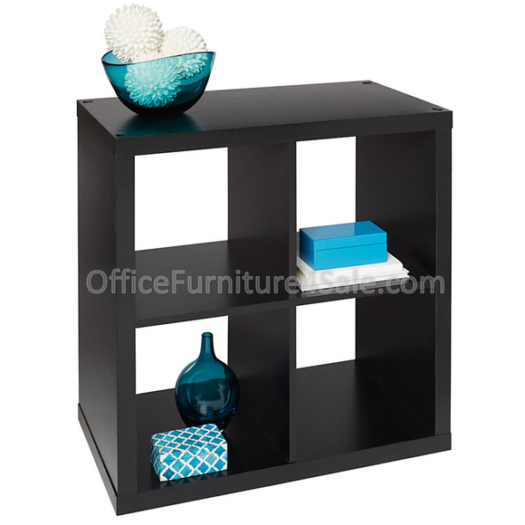 Brenton Studio Outlet Cube Bookcase, 4-Cube, Small, 27 5 1/16