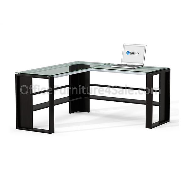 Whalen Outlet Jasper L-Desk, Espresso
