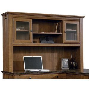 Sauder Outlet Appleton Collection, Hutch For L Desk, Sand Pear
