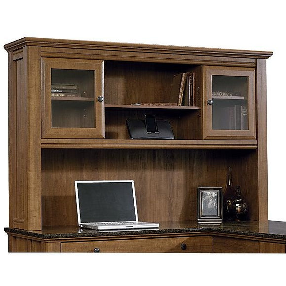 Sauder Outlet Appleton Collection, Hutch For L Desk, Sand Pear