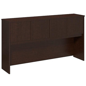 Bush Business Furniture Outlet Components Elite 4-Door Hutch, 66"W, Mocha Cherry