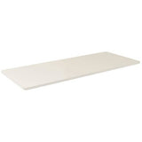 WorkPro Outlet Flex Collection Long Rectangle Table Top, 30" x 72", Gray