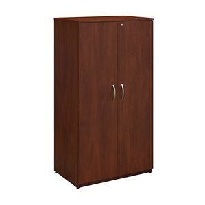 Bush Business Furniture Outlet Components Elite Storage Wardrobe Tower, Hansen Cherry