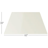 (Scratch & Dent) WorkPro Outlet Flex Collection Trapezoid Table Top, 60"W x 30"D, Gray
