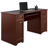 (Scratch and Dent) Realspace Outlet Magellan 59"W Managers Desk, Classic Cherry