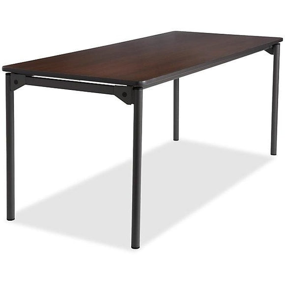 Iceberg Maxx Legroom-Series Wood Folding Table, 72