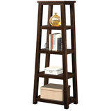 Whalen Outlet Triton 5-Shelf Bookcase, 60"H x 23"W x 14"D, Walnut