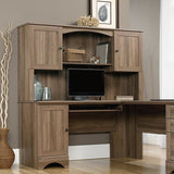 (Scratch and Dent) Sauder Outlet Harbor View Wood Hutch, Salt Oak