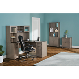 (Scratch & Dent) Realspace Outlet Magellan Collection 2-Drawer Lateral File Cabinet, 30"H x 23 1/2"W x 16 1/2"D, Gray