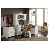 (Scratch & Dent) Bush Fairview Lateral File, 30 3/4"H x 29 5/8"W x 20 7/8"D, Antique White