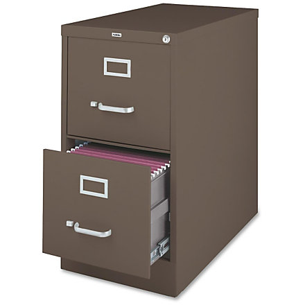 (Scratch & Dent) Lorell Fortress Series 26.5'' Letter-size Vertical Files - 15