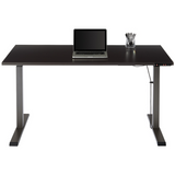 Realspace Outlet Magellan Performance Electric Height-Adjustable Wood Desk, Espresso