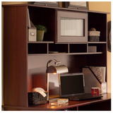 Bush Furniture Outlet Cabot 60"W Hutch, Harvest Cherry