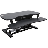 (Scratch & Dent) VersaDesk Power Pro Sit-To-Stand Height-Adjustable Electric Desk Riser, Black