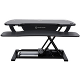 VersaDesk Power Pro Sit-To-Stand Height-Adjustable Electric Desk Riser, Black