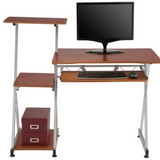 Brenton Studio Outlet Limble Computer Desk, Cherry