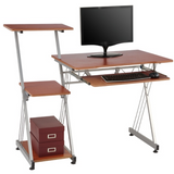 Brenton Studio Outlet Limble Computer Desk, Cherry