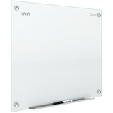 (Scratch & Dent) Quartet Infinity Magnetic White Glass Dry-Erase Board, 72" x 48" Item # 191027