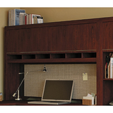 Bush Business Furniture Enterprise Hutch, 72"W, Harvest Cherry