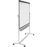 Quartet Prestige 2 Magnetic Dry-Erase Whiteboard With Mobile Easel, Steel, 72" x 48", White, Graphite Plastic Frame Item # 118742