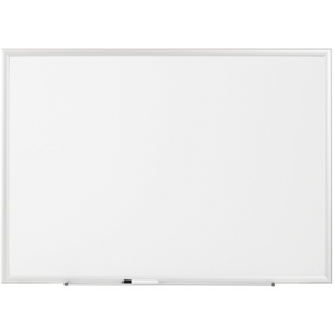 (Scratch & Dent) FORAY Magnetic Dry-Erase Boards With Aluminum Frame, White Board, Silver Frame, 72” x 48” Item # 1257157