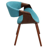 La Volna Reception Chair Walnut Frame
