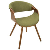 La Volna Reception Chair Walnut Frame