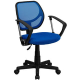 Low Back Mesh Swivel Task Office Chair with Arms