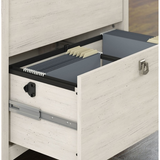 Bush Furniture Outlet Salinas Lateral File Cabinet, Antique White