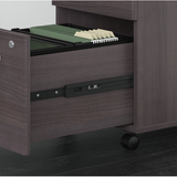 Bush Business Furniture Studio C 3 Drawer Mobile File Cabinet, Storm Gray