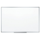 Quartet Melamine Dry-Erase Board, 48" x 72", Expanded Marker Tray, Aluminum Frame Item # 468585