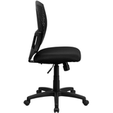 Mid-Back Designer Back Swivel Task Chair
