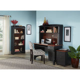 (Scratch & Dent) Realspace Outlet Shore Mini Solutions Computer Desk With Hutch, Antique Black