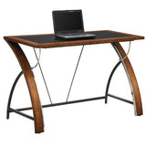 Whalen Furniture Outlet Montreal Laptop Desk, 30"H x 47 3/4"W x 23 3/4"D, Cherry