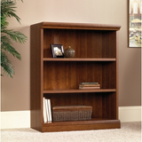 Sauder Camden County Bookcase, 3 Shelves, Planked Cherry