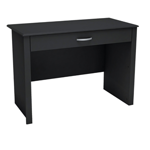 South Shore Work ID Desk, Pure Black