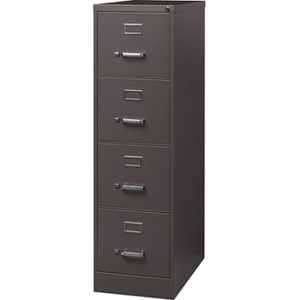 Lorell Fortress Series 26.5'' Letter-size Vertical Files