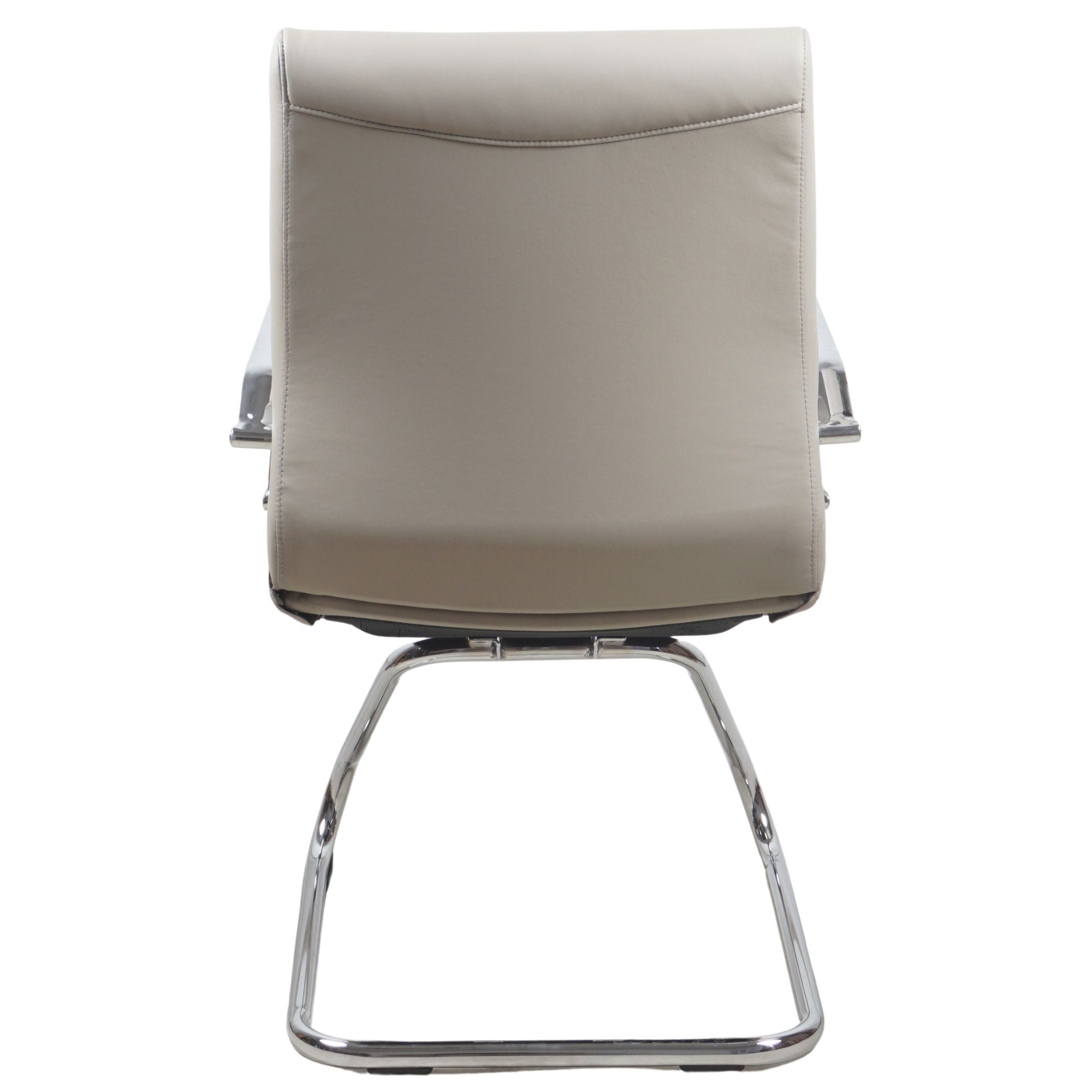 RealBiz Gen3 Modern Comfort Series Visitor LeatherPro Chair, Taupe