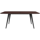 Lorell Outlet Rectangular Conference 4-leg Table Base, For 6'W Top, Black
