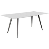 Lorell Outlet Rectangular Conference 4-leg Table Base, For 6'W Top, Black