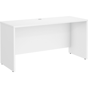 Bush Business Furniture Studio C Credenza Desk, 60"W x 24"D, White