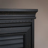 Bush Furniture Outlet Fairview Hutch for L Shaped Desk, Antique Black/Hansen Cherry