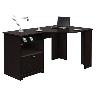 Bush Outlet Cabot Corner Desk, Espresso Oak