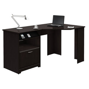 (Scratch & Dent) Bush Cabot Corner Desk, Espresso Oak
