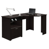 (Scratch & Dent) Bush Cabot Corner Desk, Espresso Oak