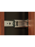 Bush Business Furniture Components 20-1/6"D Vertical 2-Drawer 3/4 Pedestal Cabinet, Hansen Cherry/Graphite Gray
