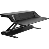 (Scratch & Dent) Fellowes Lotus DX Adjustable Sit-Stand Workstation, Black