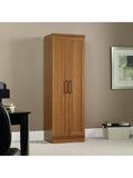 (Scratch and Dent) Sauder Outlet HomePlus Narrow Storage Cabinet, Sienna Oak