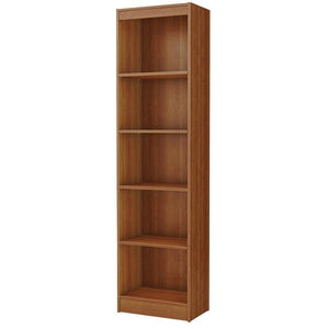South Shore Outlet Axess 5-Shelf Narrow Bookcase, Morgan Cherry