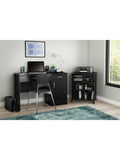 (Scratch and Dent) South Shore Axess Printer Cart, Pure Black